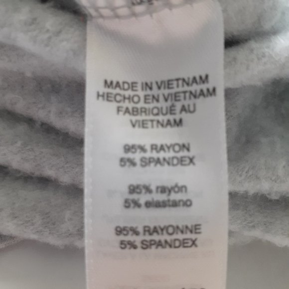 Chico's CoziSoft Button-Mock Tunic Gray Size 3/Size XL/Size 16 - Picture 8 of 10